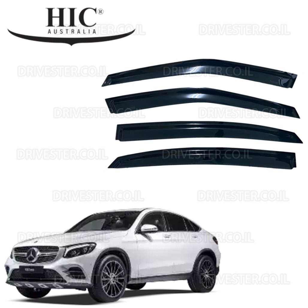 מגני רוח הדבקה Falcon למרצדס GLC Coupe שנת 2015-2023