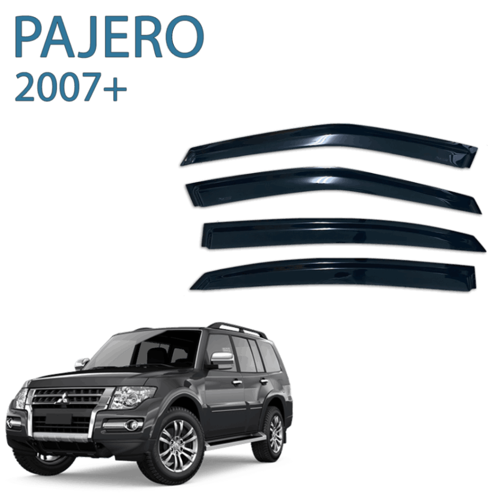 מגני רוח הדבקה Falcon למיצובישי פאג'רו ארוך 2007+