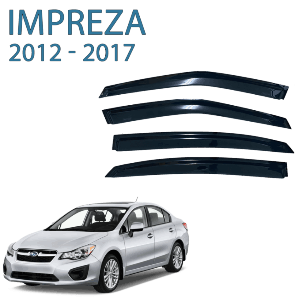 מגני רוח הדבקה Falcon לסובארו אימפרזה שנת 2012-2017