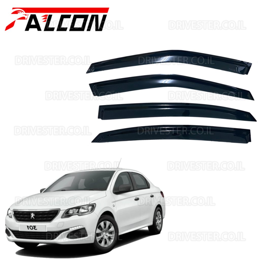 מגני רוח הדבקה Falcon לסיטרואן C אליזה / פיג'ו 301 שנת 2012+